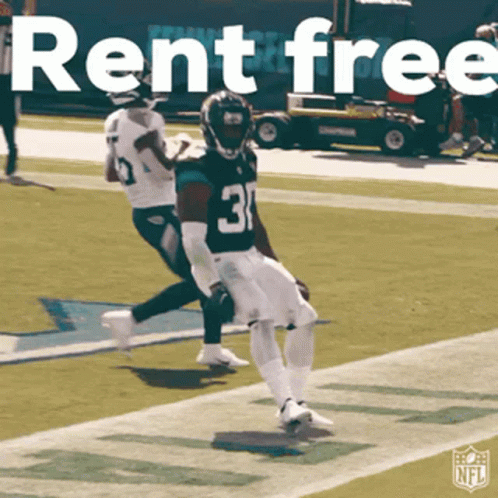 Rent Free Football Player GIF