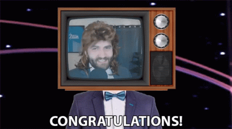 Reporting On Television Well Done Congratulations GIF