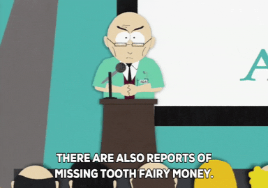 Reports Of Missing Tooth Fairy GIF