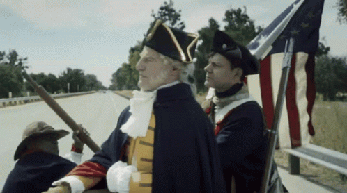 Republic American Flag Waving GIF