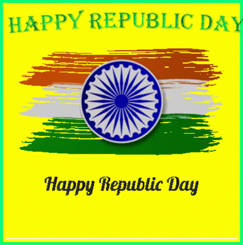 Republic Day Red Fort Poster GIF