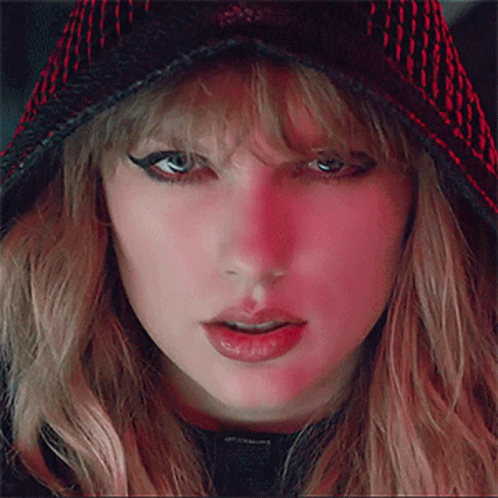Reputation Taylor Face Glitch GIF