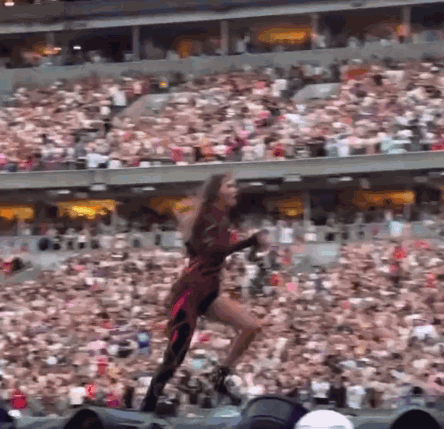 Reputation Taylor Running GIF