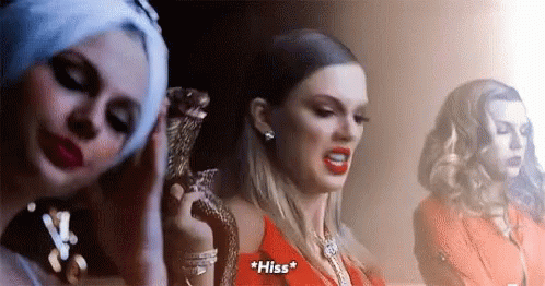 Reputation Taylor Snake Hiss GIF