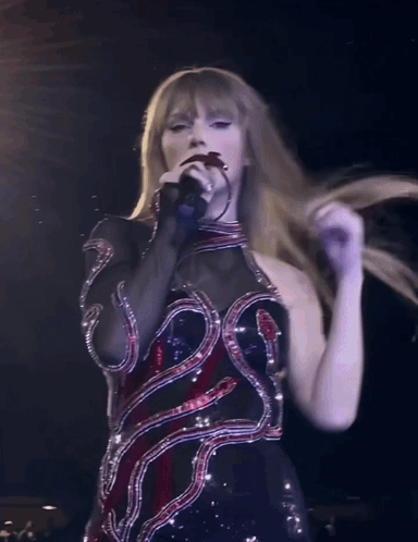 Reputation Taylor Spinning Hair GIF