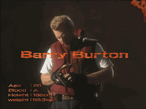 Resident Evil Barry Burton Cast GIF