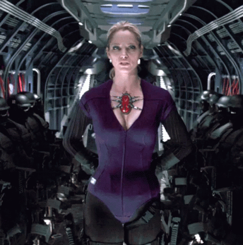 Resident Evil Lady Cute Pendant GIF