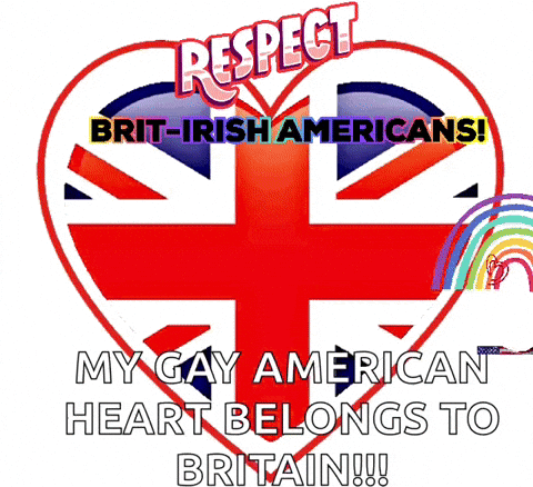 Respect Brit-Irish Americans Poster