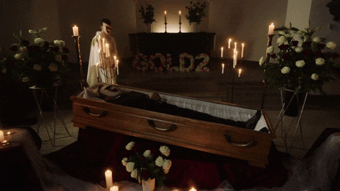 Respect The Dead Body No To Coffin Dance GIF