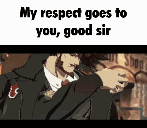 Respectful Man With Good Sir