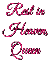 Rest In Heaven Queen Condolences Sticker GIF