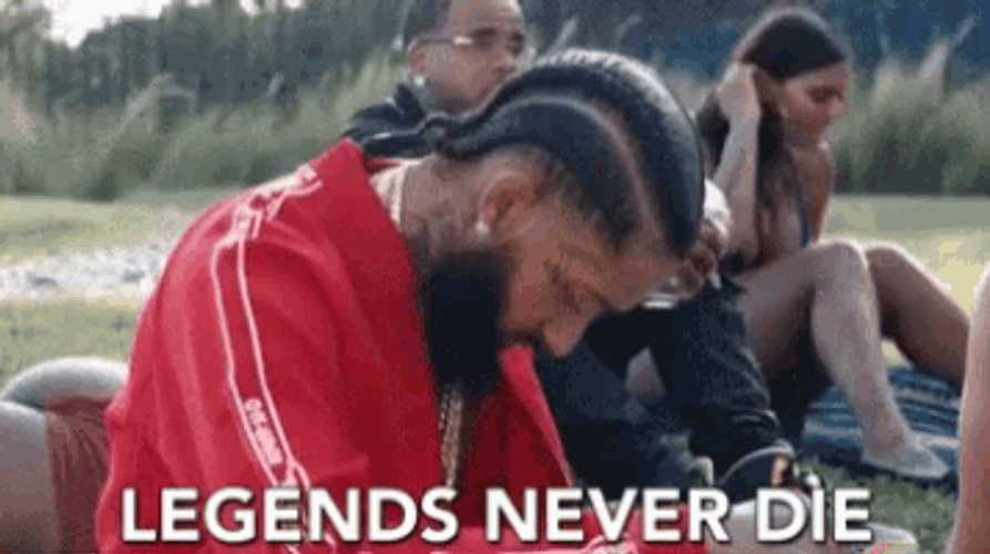 Rest In Peace Nipsey Hussle Legends Never Die GIF