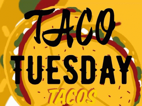 Restaurant Logo Funny Taco Tuesday GIF