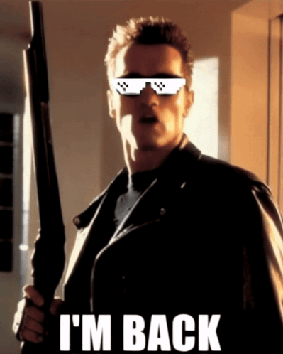Resurrection Arnold Schwarzenegger Terminator Meme GIF