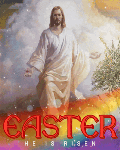 Resurrection Sunday Easter Rainbow GIF