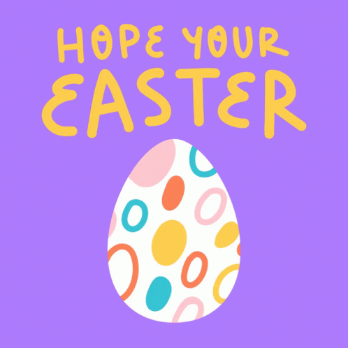 Resurrection Sunday Eggcellent Easter GIF