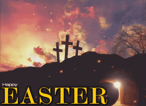 Resurrection Sunday Top Of Mountain GIF