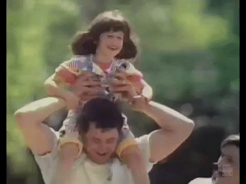 Retro Commercial Happy Father's Day GIF