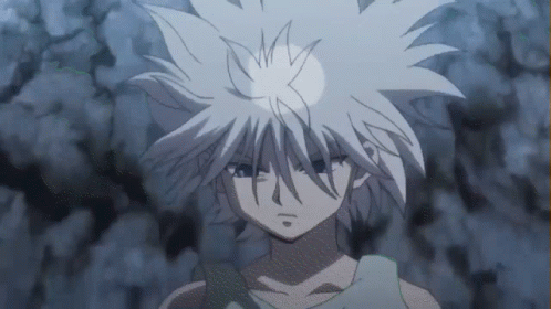 Retro Killua Zoldyck Godspeed GIF