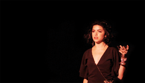 Retro Style Anna Kendrick GIF