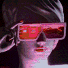 Retro Sun Glasses GIF