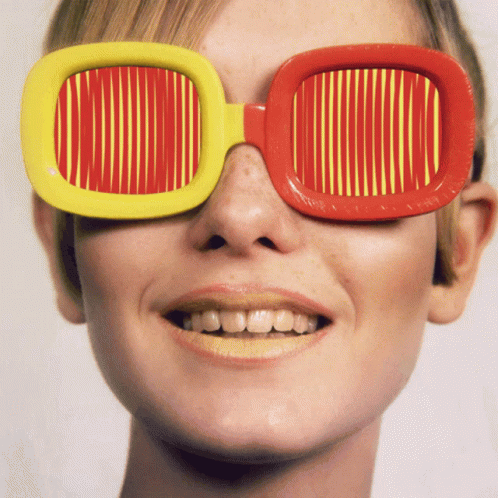 Retro Vibe 60s Shades GIF