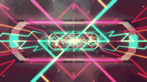 Retro Virtual Effect GIF