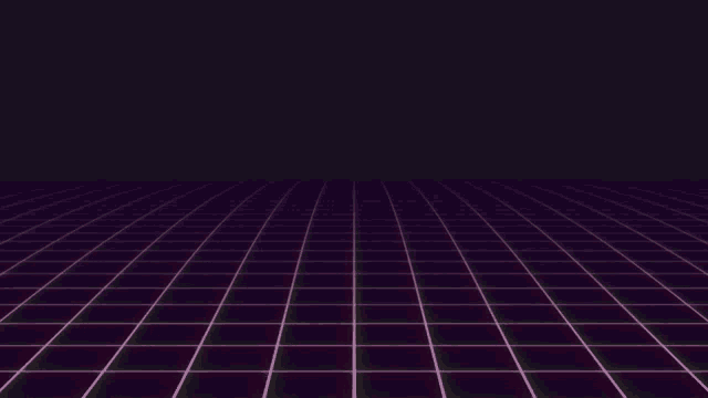 Retrowave Grid Gif GIF