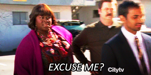 Retta Parks And Recreation Well Excuse Me GIF