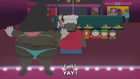 Return Of Chef Wearing Thong GIF
