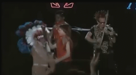 Revenge Of The Nerds Stage Performance GIF