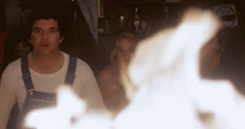 Revenge Of The Nerds On The Fire GIF