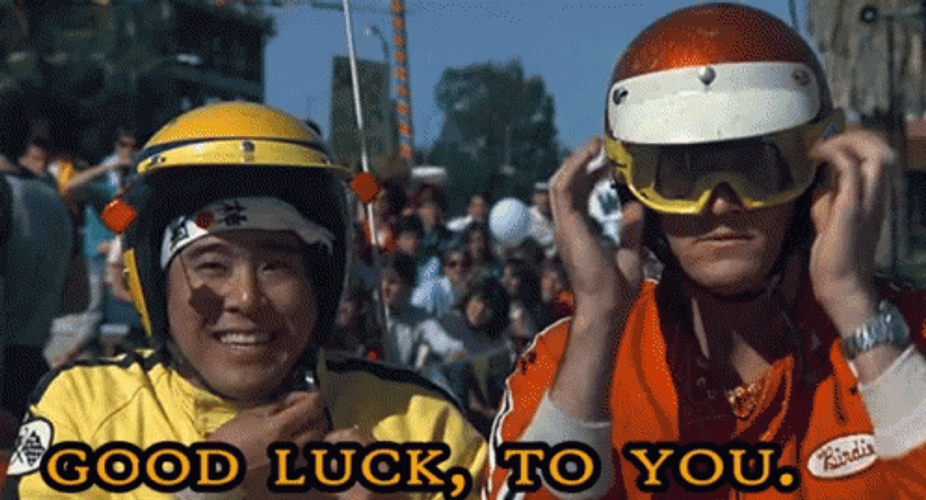 Revenge Of The Nerds Good Luck To You GIF