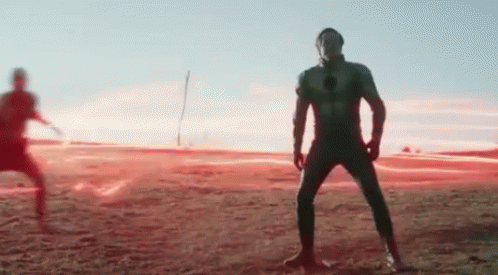 Reverse Flash Eobard Thawne Surrounded By Enemies GIF