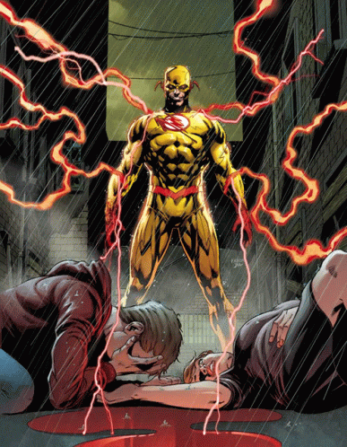 Reverse Flash Unleashing Super Power Energy GIF