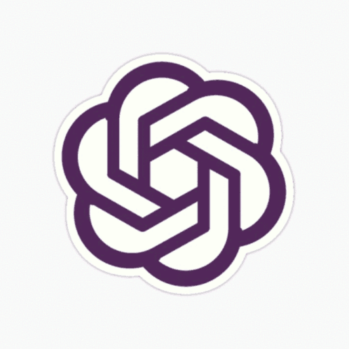 Revolving Interconnected Chatgpt Logo GIF