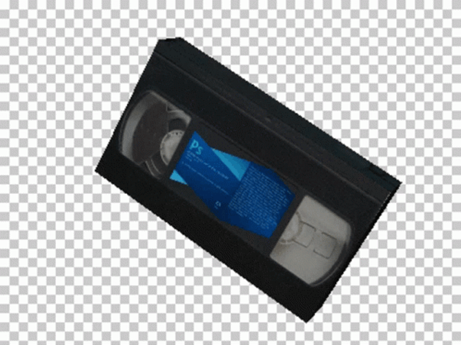 Revorving Vhs Tape Grid Background GIF