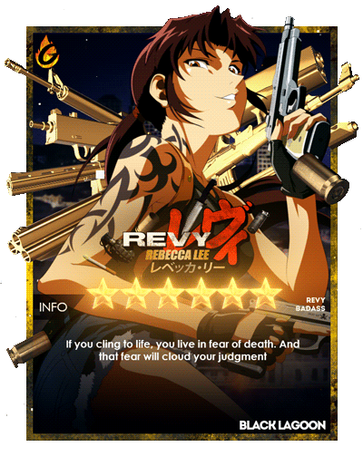 Revy Rebecca Two Hands Black Lagoon GIF