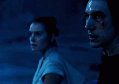 Reylo Rey And Kylo Ready To Fight GIF