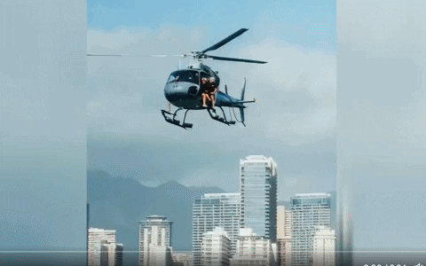Rfk Amazing Helicopter Diving GIF
