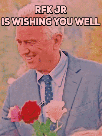 RFK Jr Wishing Well with Man in Suit
