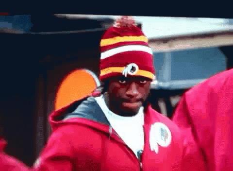 Rg3 Raise Hands Turn Around Gesture GIF