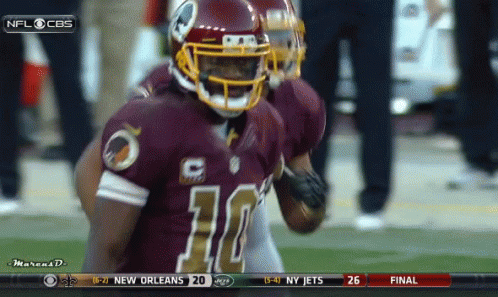 Rg3 Strong Hand Gesture GIF