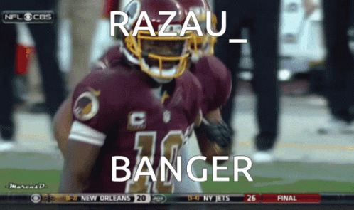 Rg3 Walk On Football Field GIF
