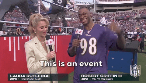 Rg3 With Laura Rutledge GIF