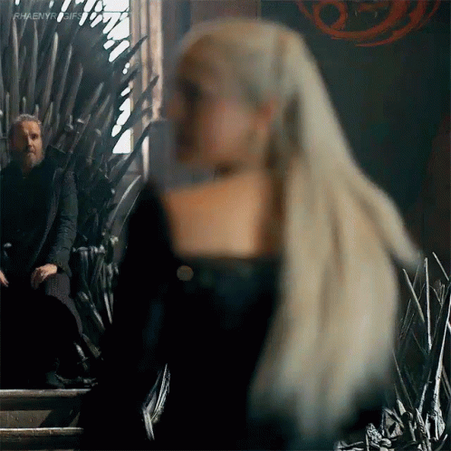 Rhaenys' Princess Rhaenyra Looking Back GIF