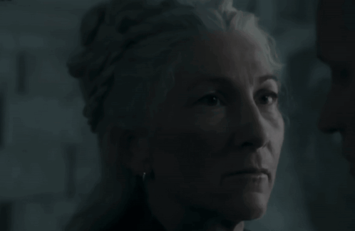 Rhaenys Targaryen Fierce Eyes House Of Dragon GIF