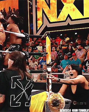 Rhea Dominik Mysterio GIF
