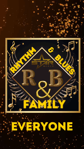 Rhythm & Blues R & B Family Poster