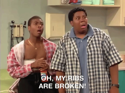 Ribs Are Broken Kel Mitchell GIF